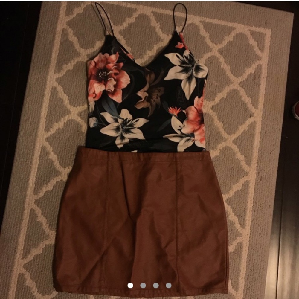Floral bodysuit